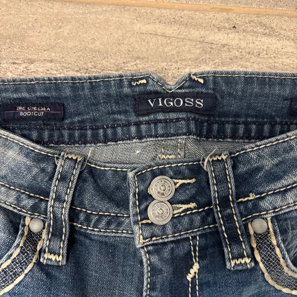 Vigoss Chelsea Slim Boot Jeans - Picture 3 of 8